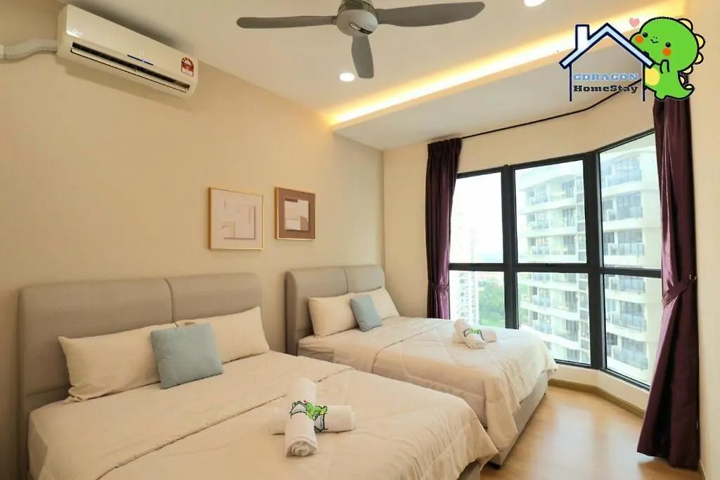 4Br High Floor Unblock Seaview Danga Bay Lovell By Gdragon Homestay Johor Bahru Apartment