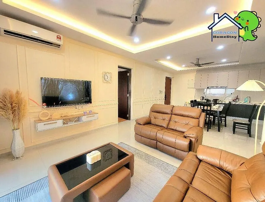 4Br High Floor Unblock Seaview Danga Bay Lovell By Gdragon Homestay Johor Bahru Daire