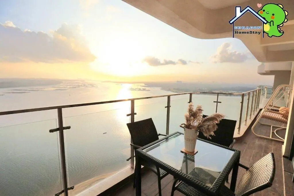 4Br High Floor Unblock Seaview Danga Bay Lovell By Gdragon Homestay Johor Bahru