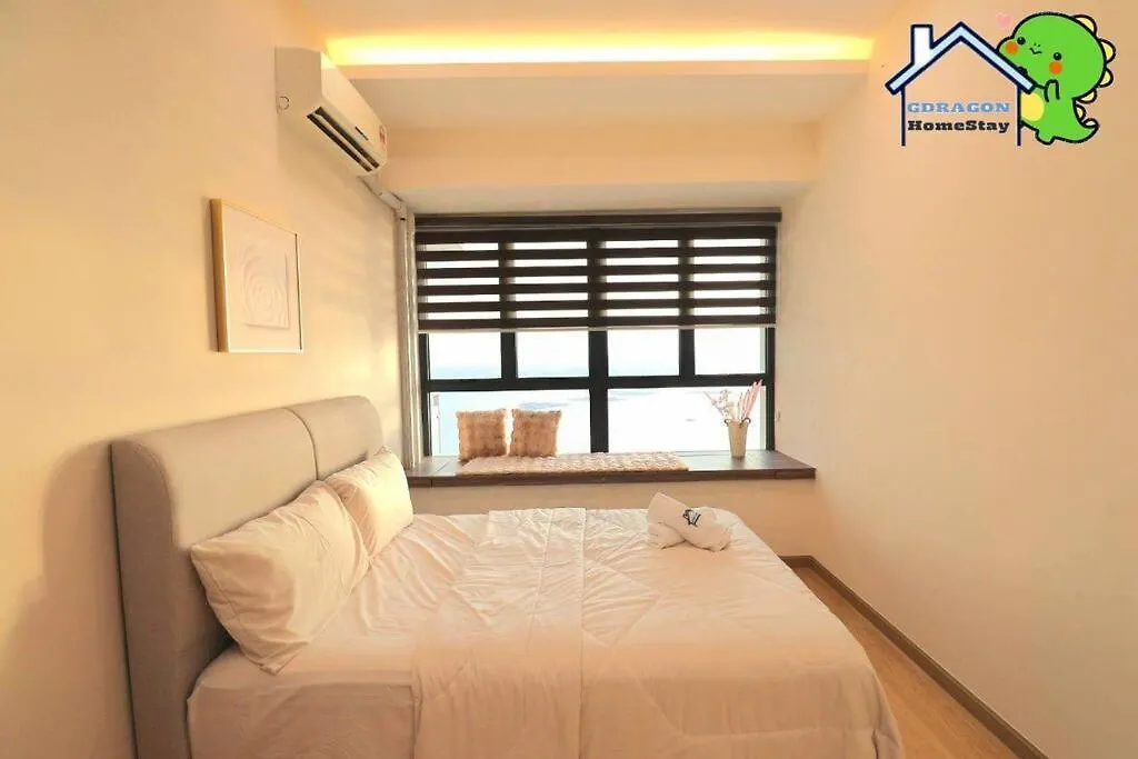 4Br High Floor Unblock Seaview Danga Bay Lovell By Gdragon Homestay Johor Bahru Daire