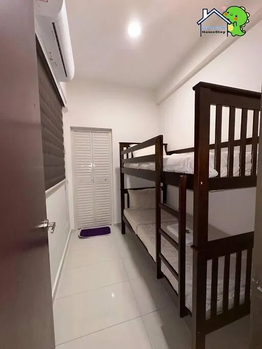 Daire 4Br High Floor Unblock Seaview Danga Bay Lovell By Gdragon Homestay Johor Bahru Malezya