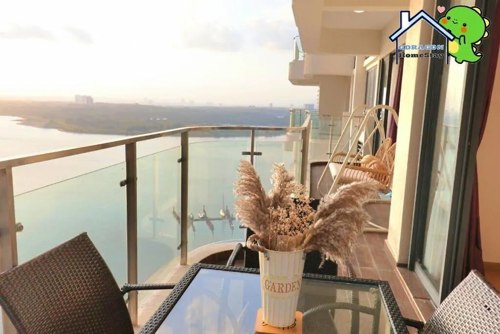 Daire 4Br High Floor Unblock Seaview Danga Bay Lovell By Gdragon Homestay Johor Bahru