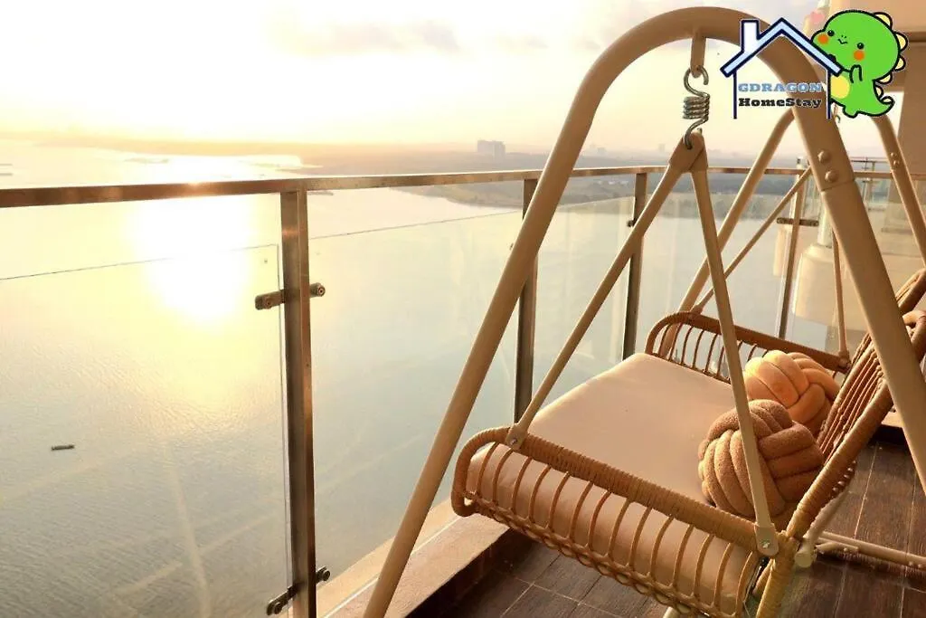 4Br High Floor Unblock Seaview Danga Bay Lovell By Gdragon Homestay Johor Bahru 0*,  Malezya