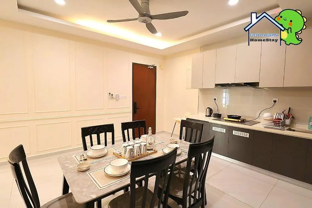 4Br High Floor Unblock Seaview Danga Bay Lovell By Gdragon Homestay Johor Bahru Daire