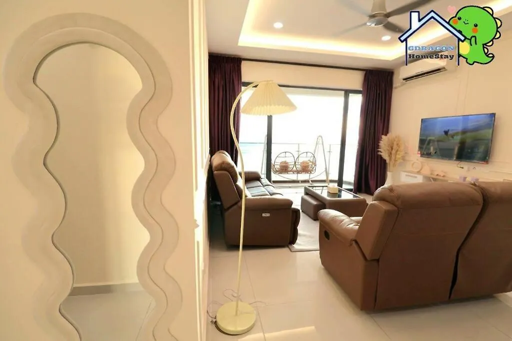 4Br High Floor Unblock Seaview Danga Bay Lovell By Gdragon Homestay Johor Bahru