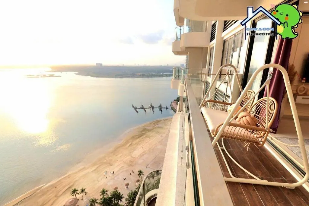 4Br High Floor Unblock Seaview Danga Bay Lovell By Gdragon Homestay Johor Bahru Malezya
